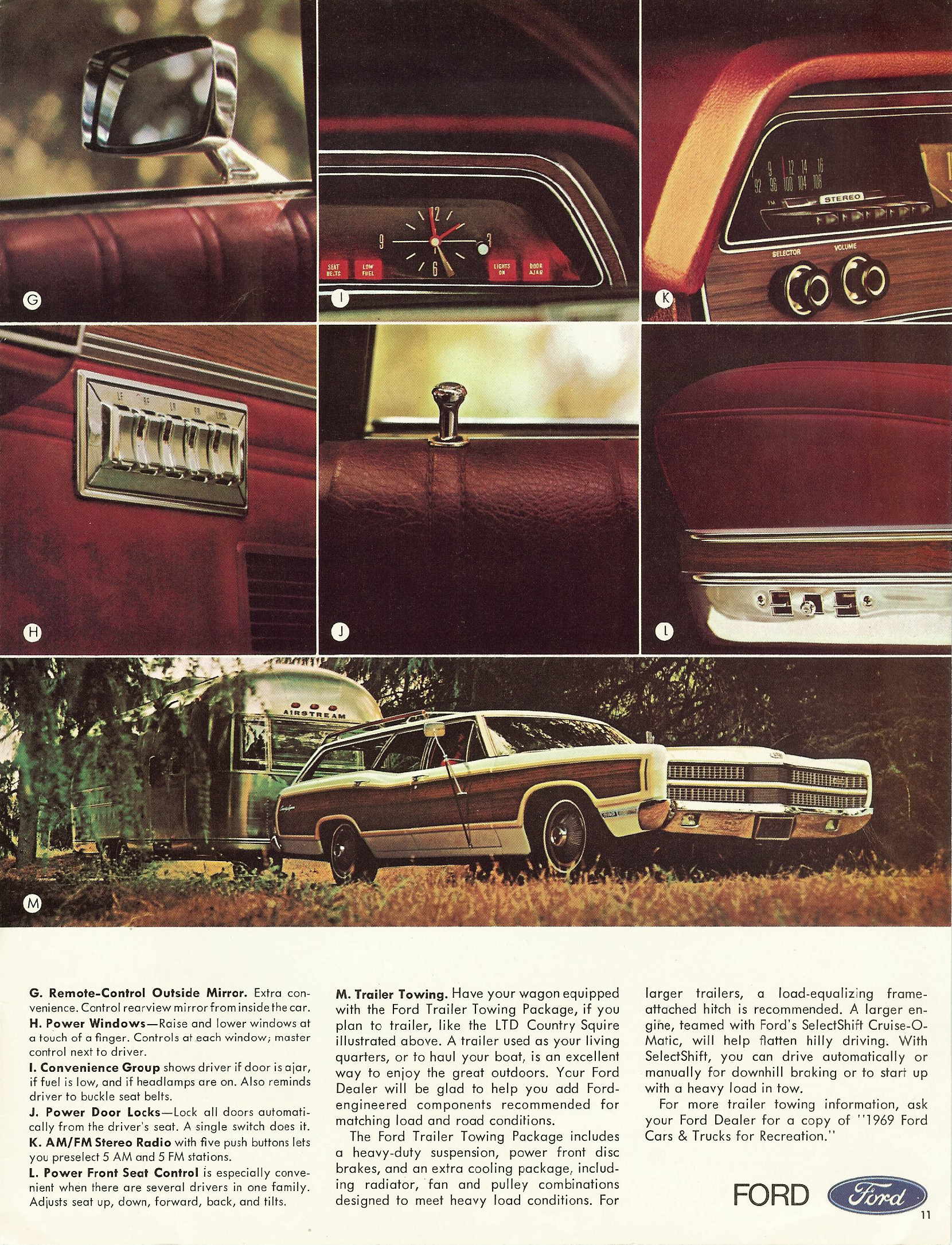 1969 Ford Wagons Brochure Page 1